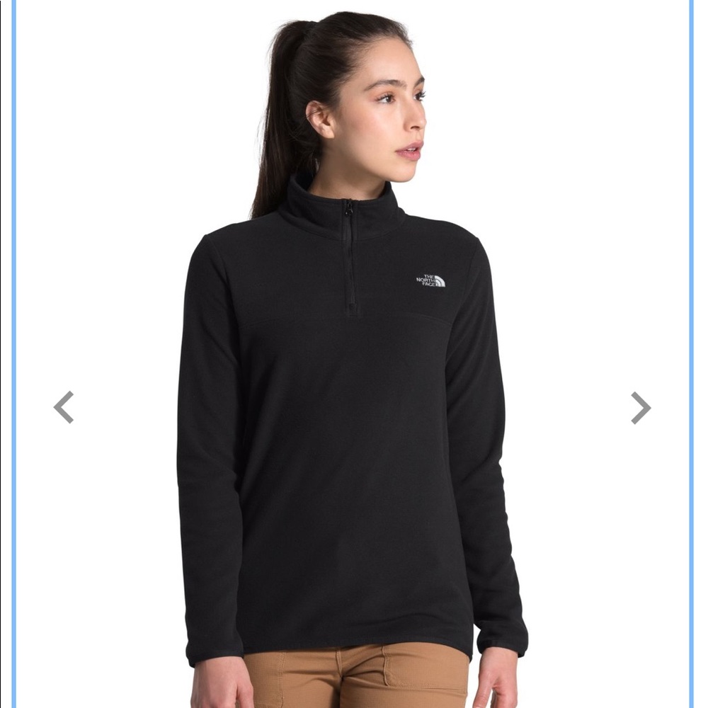 Women’s Black The North Face 1/4 Zip Pullover